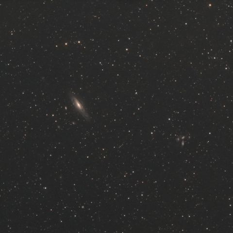 NGC7331とステファンの五つ子