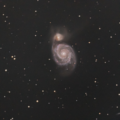 M51(子持銀河）