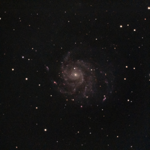 M101(回転花火銀河）