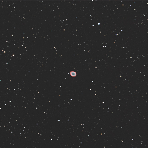 M57 (こと座環状星雲）
