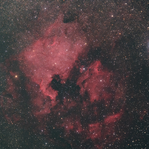 北アメリカ・ペリカン星雲