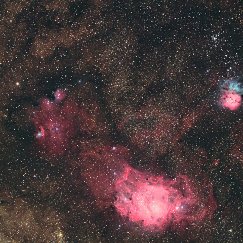 M8・M20・猫手星雲