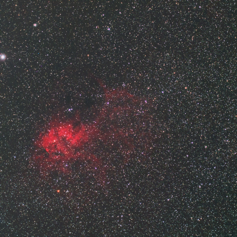 Sh2-132（ライオン星雲）