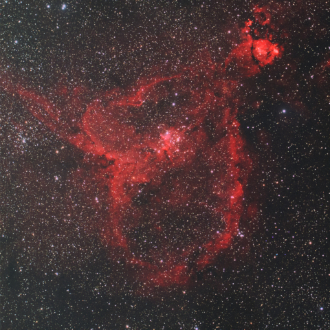 ハート星雲（IC1805）