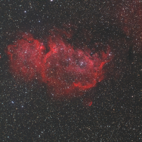 ソウル星雲（IC1848）