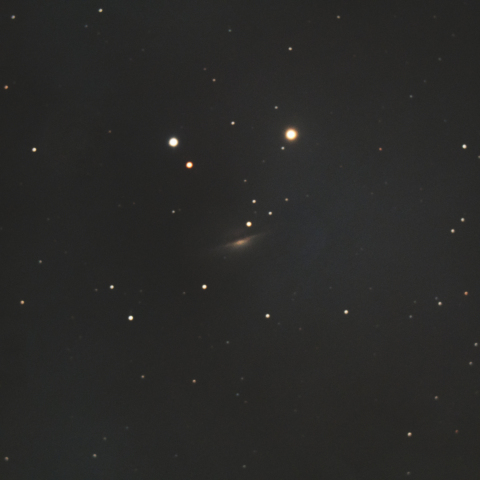 NGC1055 (くじら座ニコニコマーク銀河)