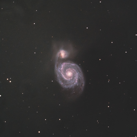 子持銀河 (M51)