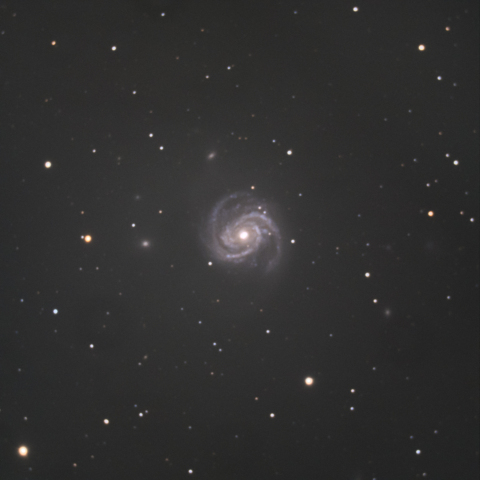 M100(かみのけ座渦巻銀河)