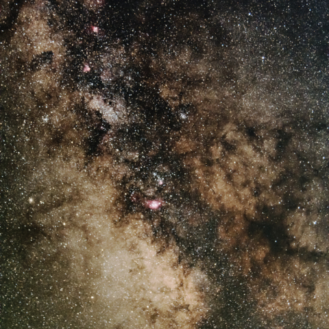 天の川の銀座通り