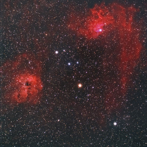 勾玉・髑髏星雲