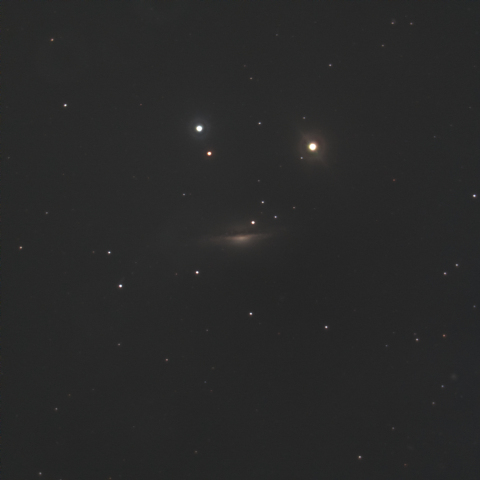 NGC1055(自称：ニコニコマーク銀河）