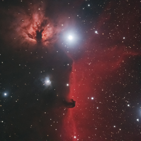 馬頭星雲・燃える木星雲