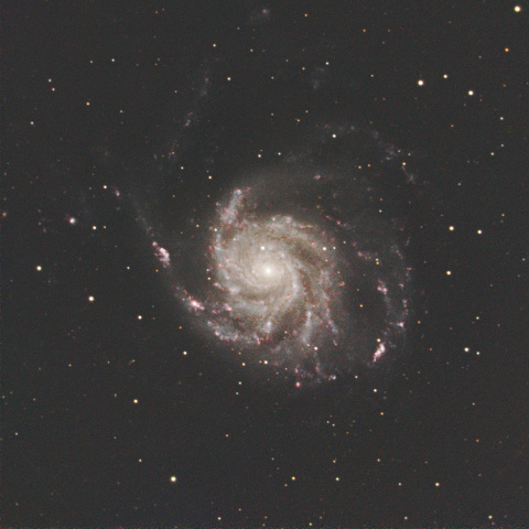 M101 (回転花火銀河）