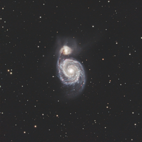 M51 (子持銀河）