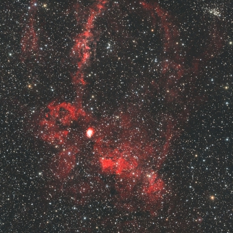 クワガタ星雲 (Sh2-157）