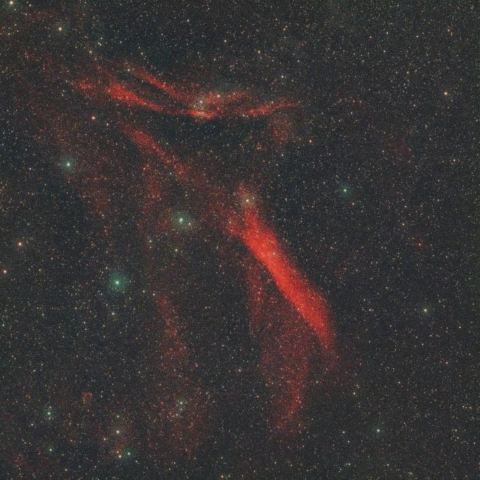 鷹の爪星雲  (Sh2-126)