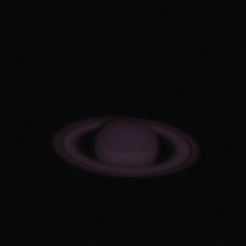 7月15日（嵐の前）の土星