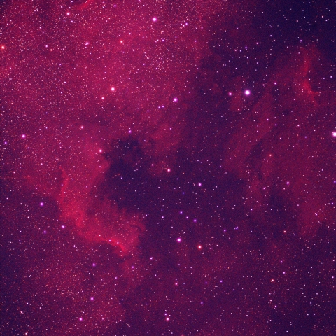 北アメリカ星雲とペリカン星雲