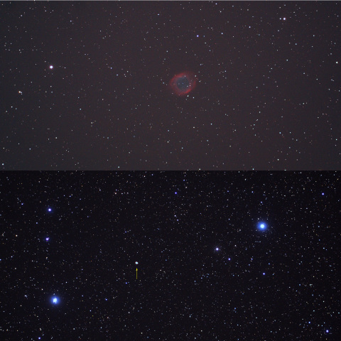 2つのリング星雲