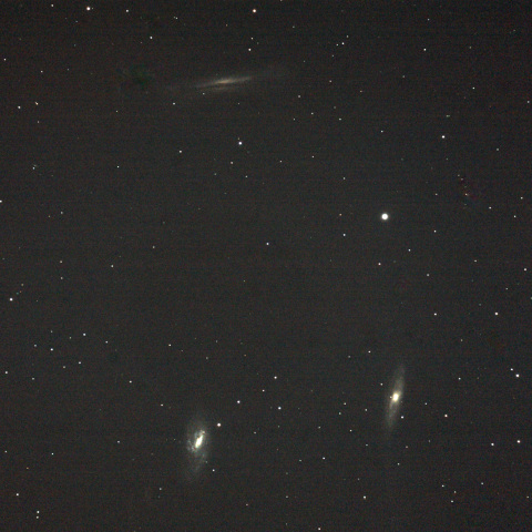 しし座のトリオ(M65 M66 NGC3628)
