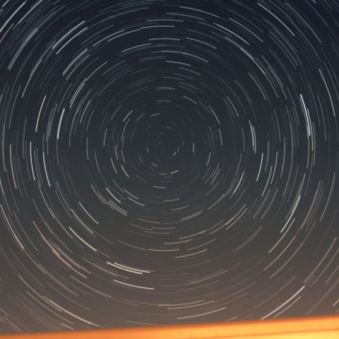 南極点回りの日周運動