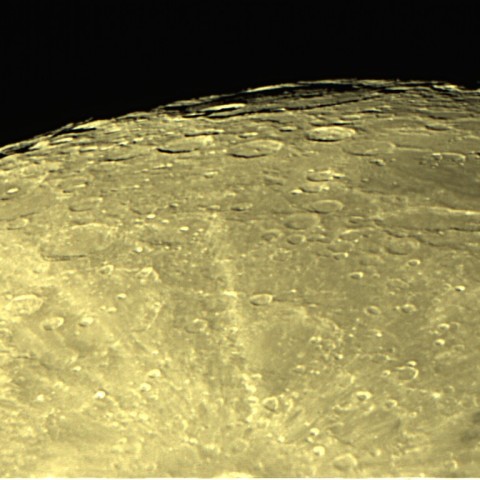 月面拡大 バイイ付近