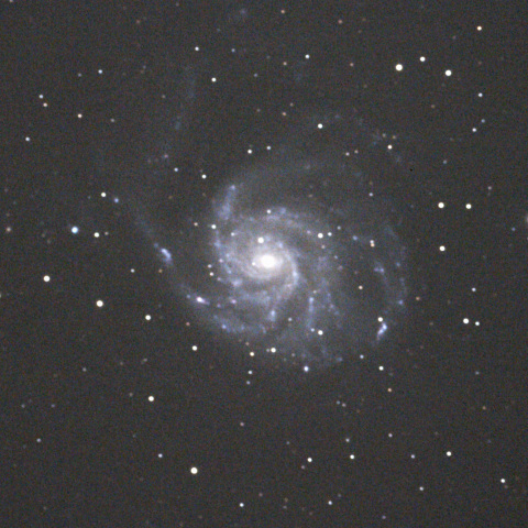 M101（回転花火銀河）
