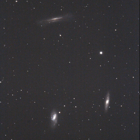 しし座トリオM65, M66, NGC3628