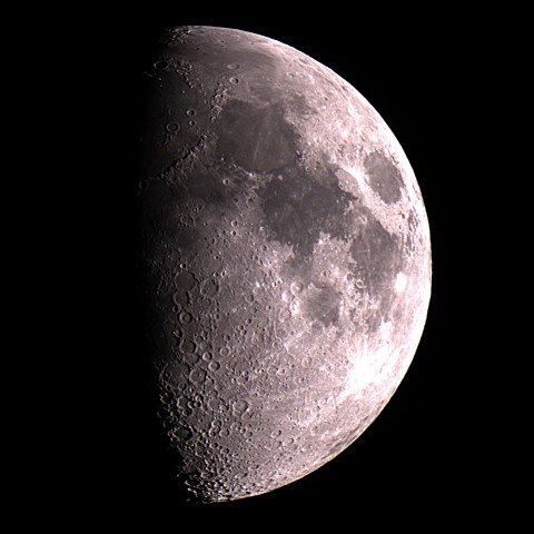 8月30日の月（月齢8.4）