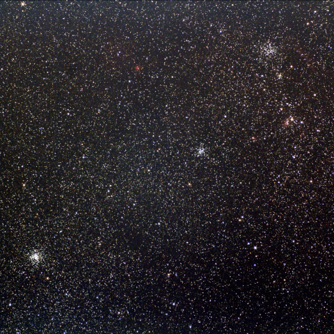 ぎょしゃ座の散開星団トリオM36, 37, 38