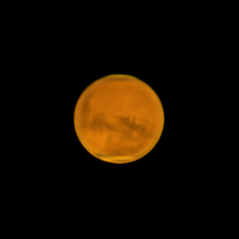 7月31日（大接近の日）の火星