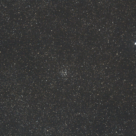 M26（たて座の散開星団）