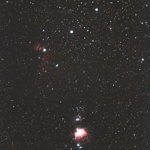 オリオン三ツ星とM42