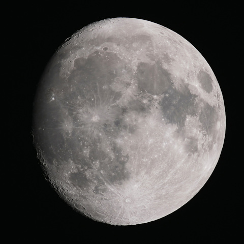 12月20日の月（月齢12.8）