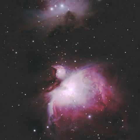 M42 M43 NGC1973（合成再処理）