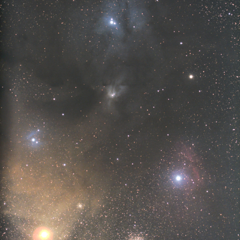 アンタレス付近の散光星雲