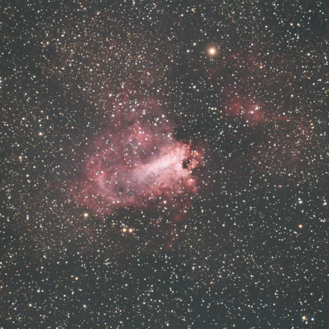 M17（オメガ星雲：いて座）
