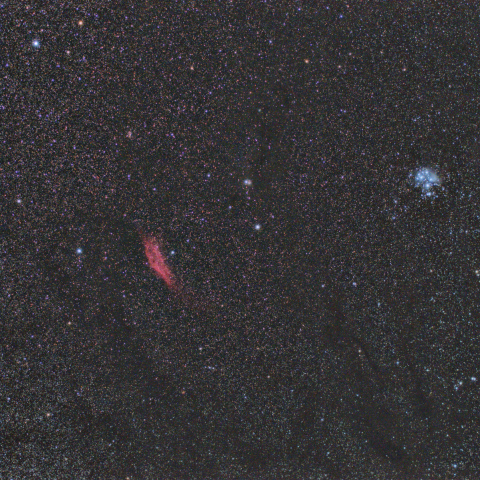 スバルとカリフォルニア星雲