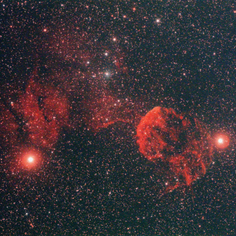 クラゲ星雲（IC443）