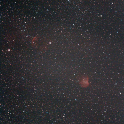 M35、クラゲ星雲、モンキー星雲　&　団子3兄弟