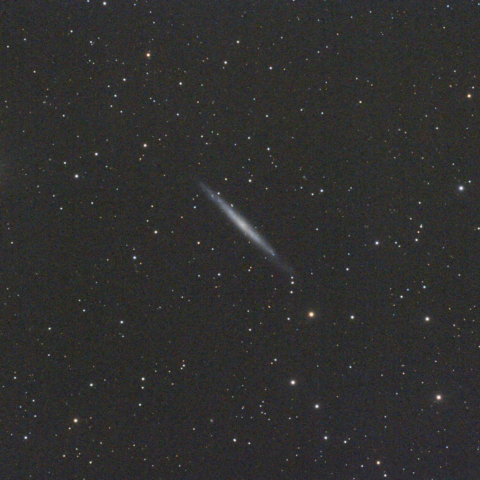 シルバーニードル銀河(NGC4244)
