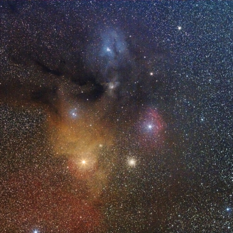 アンタレス付近の散光星雲