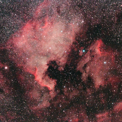 北アメリカ・ペリカン星雲