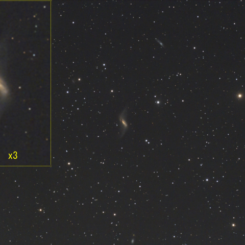 NGC660(うお座極リング銀河）