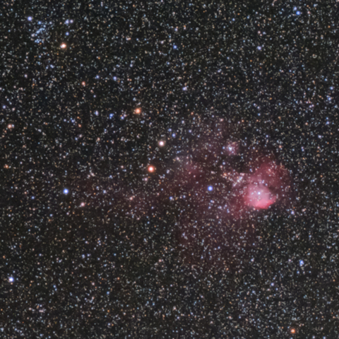 NGC2467(マンドリル星雲）