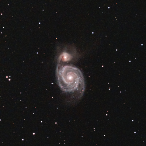 M51 (子持銀河）
