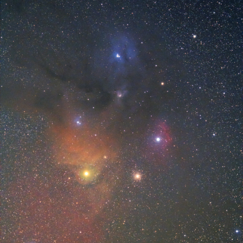 アンタレス付近の散光星雲