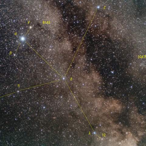 わし座と天の川