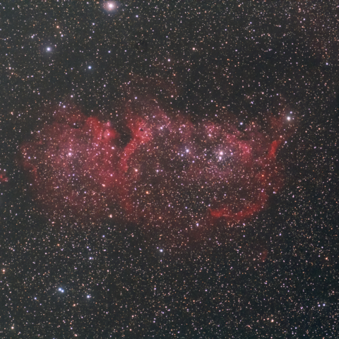 ソウル星雲( IC1848 カシオペア座)