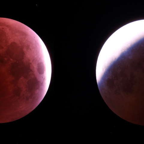 皆既月食前・後のターコイズフリンジ（？）　2022/11/08